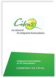 Image-Broschuere Citrus Telekommunikation